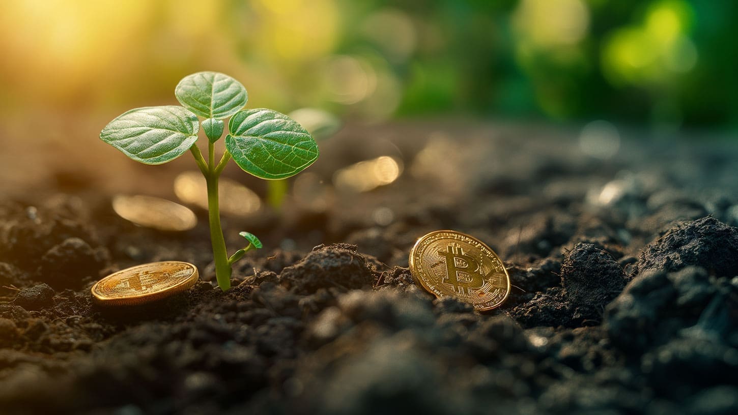 Data dashboard showing Bitcoin's market indicators and growth trends in 2024
