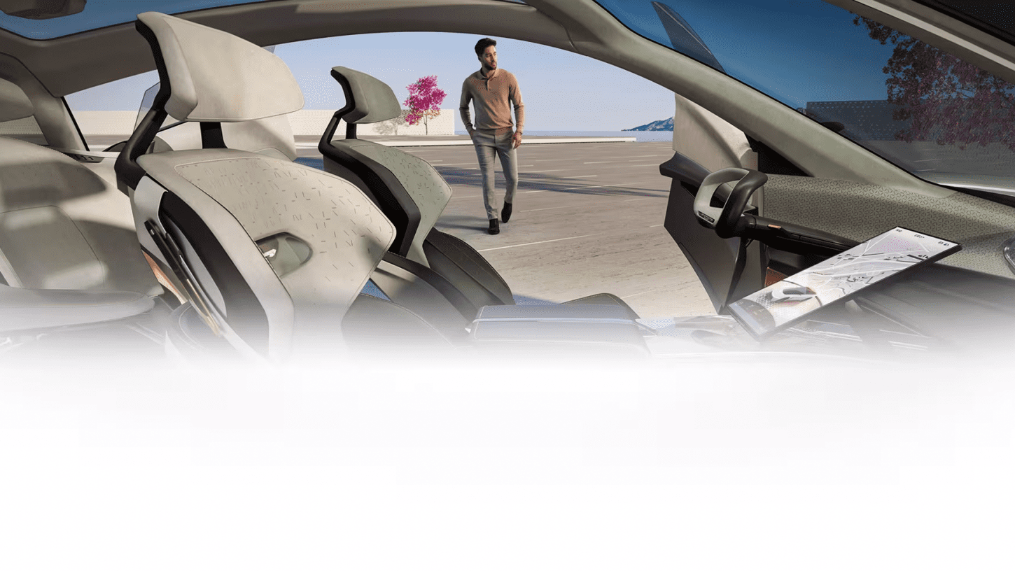 The Chrysler Halcyon Concept vehicle and its STLA SmartCockpit is designed to deliver incredible levels of comfort. 