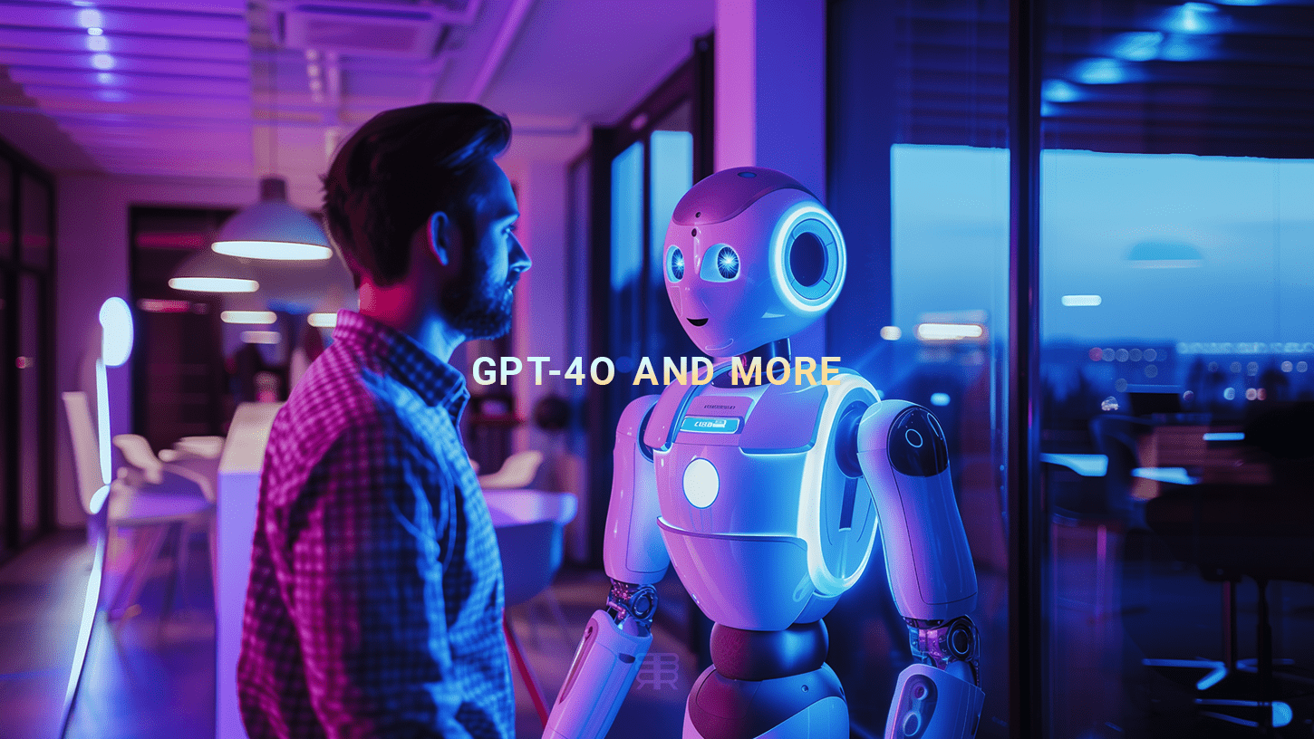 A photorealistic image of a person having a conversation with a ChatGPT interface that includes both text and an image display. The person could be pointing to the image or reacting to it.