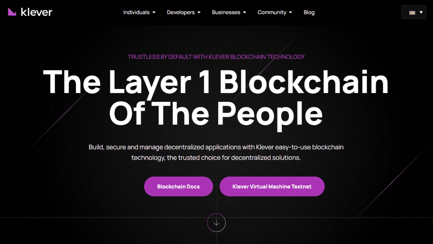 Build, secure and manage decentralized applications with Klever easy-to-use blockchain technology, the trusted choice for decentralized solutions.