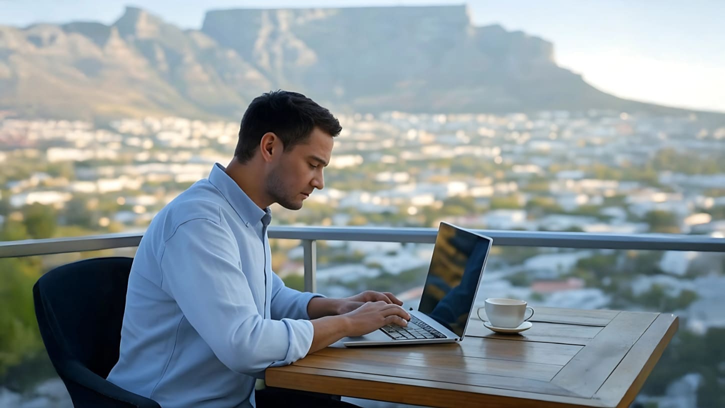 digital nomads flock to South Africa