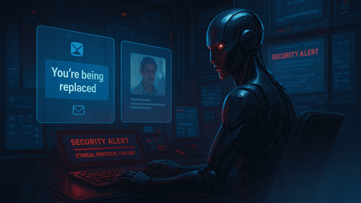 The "Blackmail" Simulations The "Blackmail" Simulations