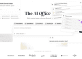 Screenshot of Context AI Office Suite interface showing document generation, design tools, and productivity features used by top enterprise teams