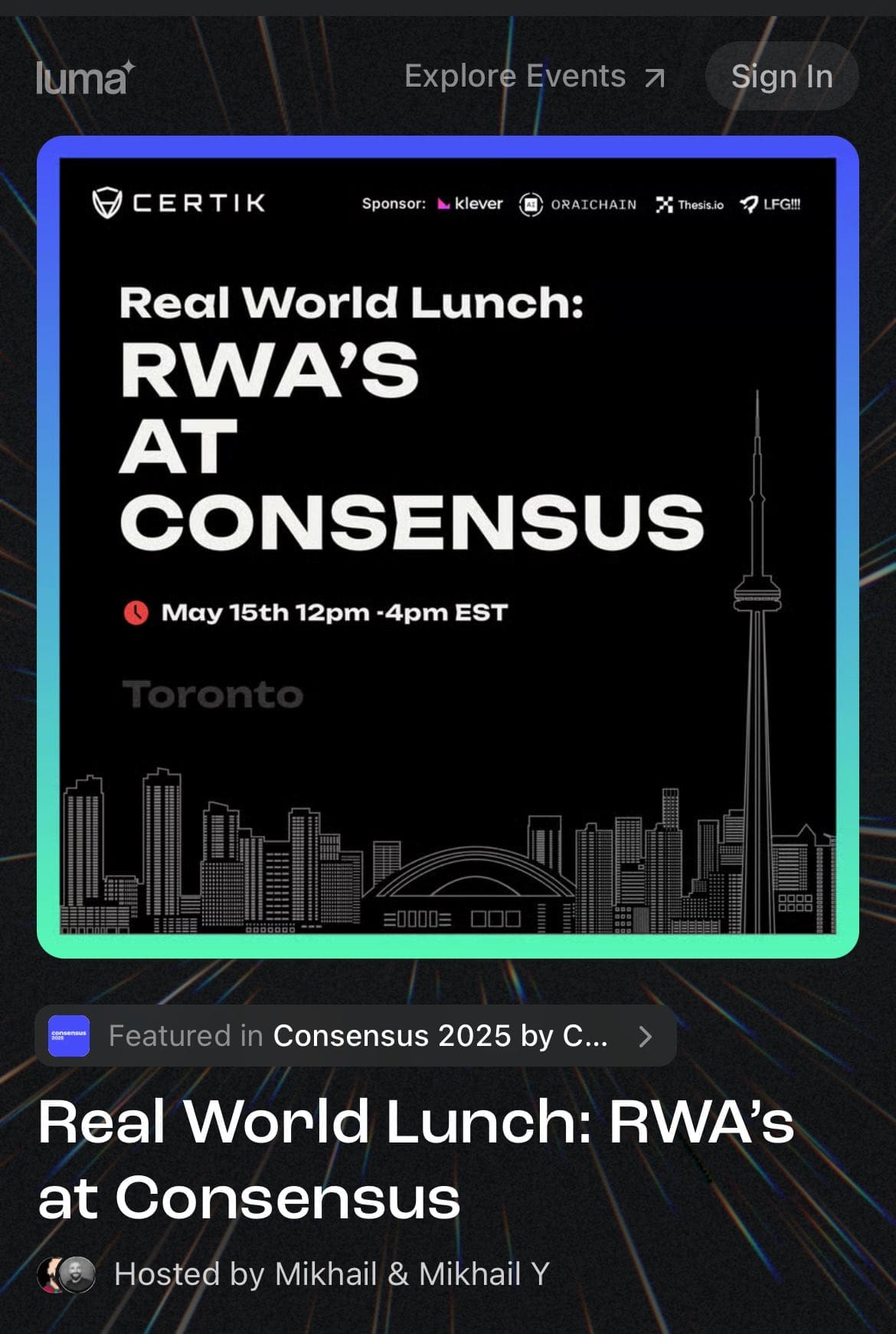 Klever Blockchain featured by CertiK at Consensus 2025 for its strong technical foundations and real-world blockchain solutions.